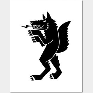 werewolf man wolf Posters and Art